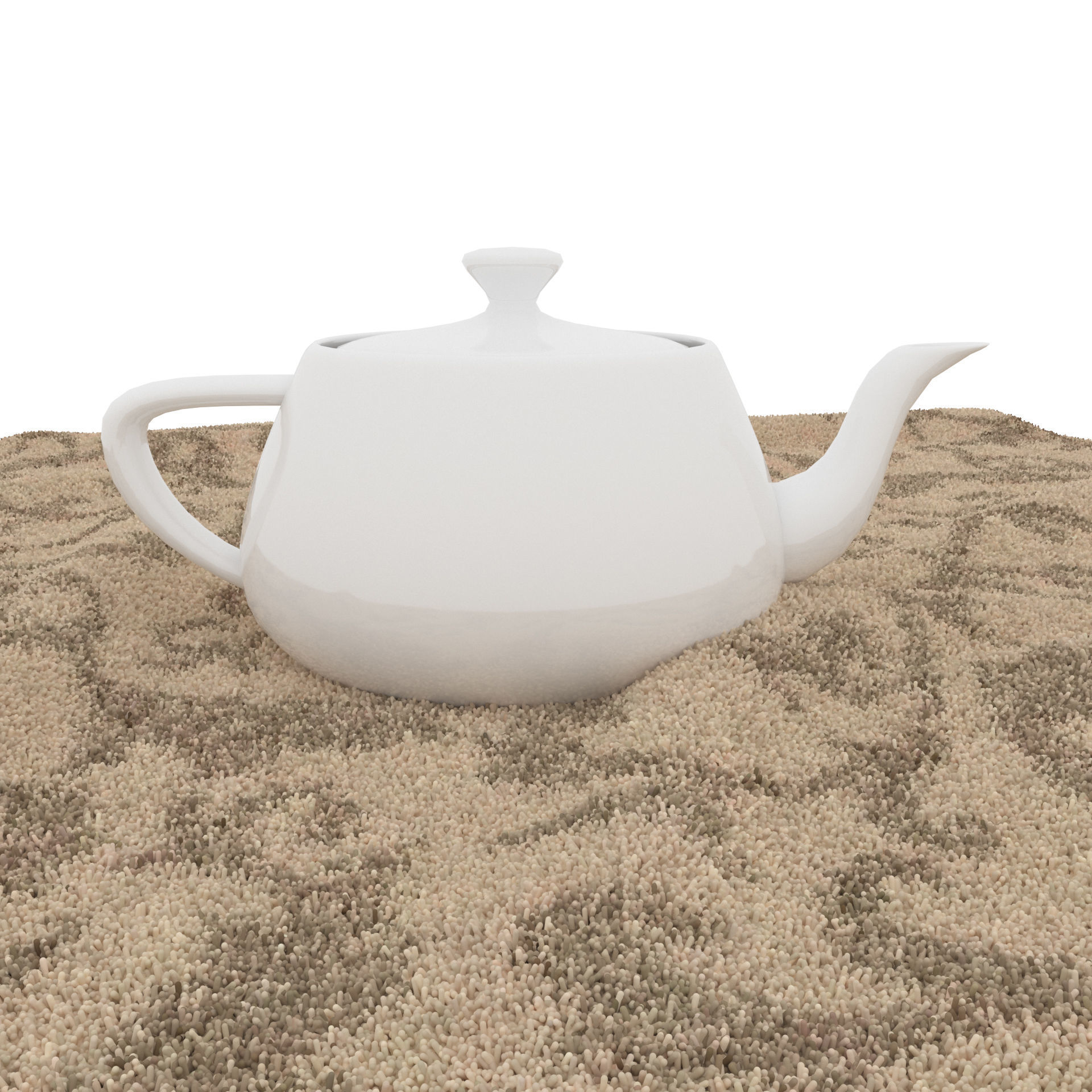 Rugs No 671 Low-poly 3D model_6