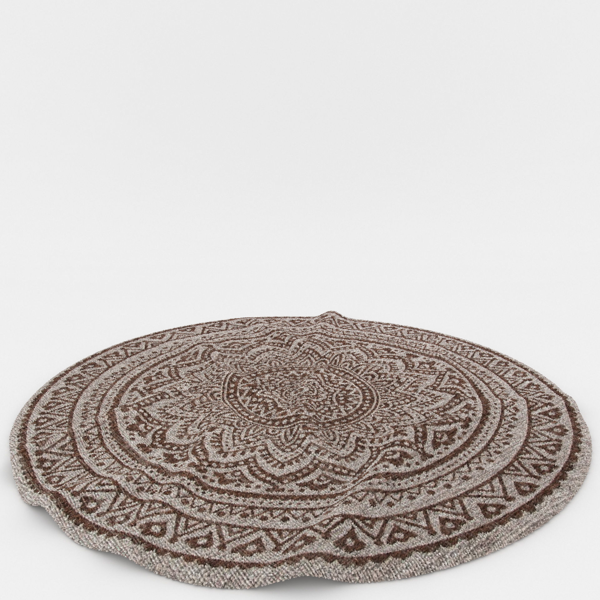 Rugs No 672 Low-poly 3D model_5