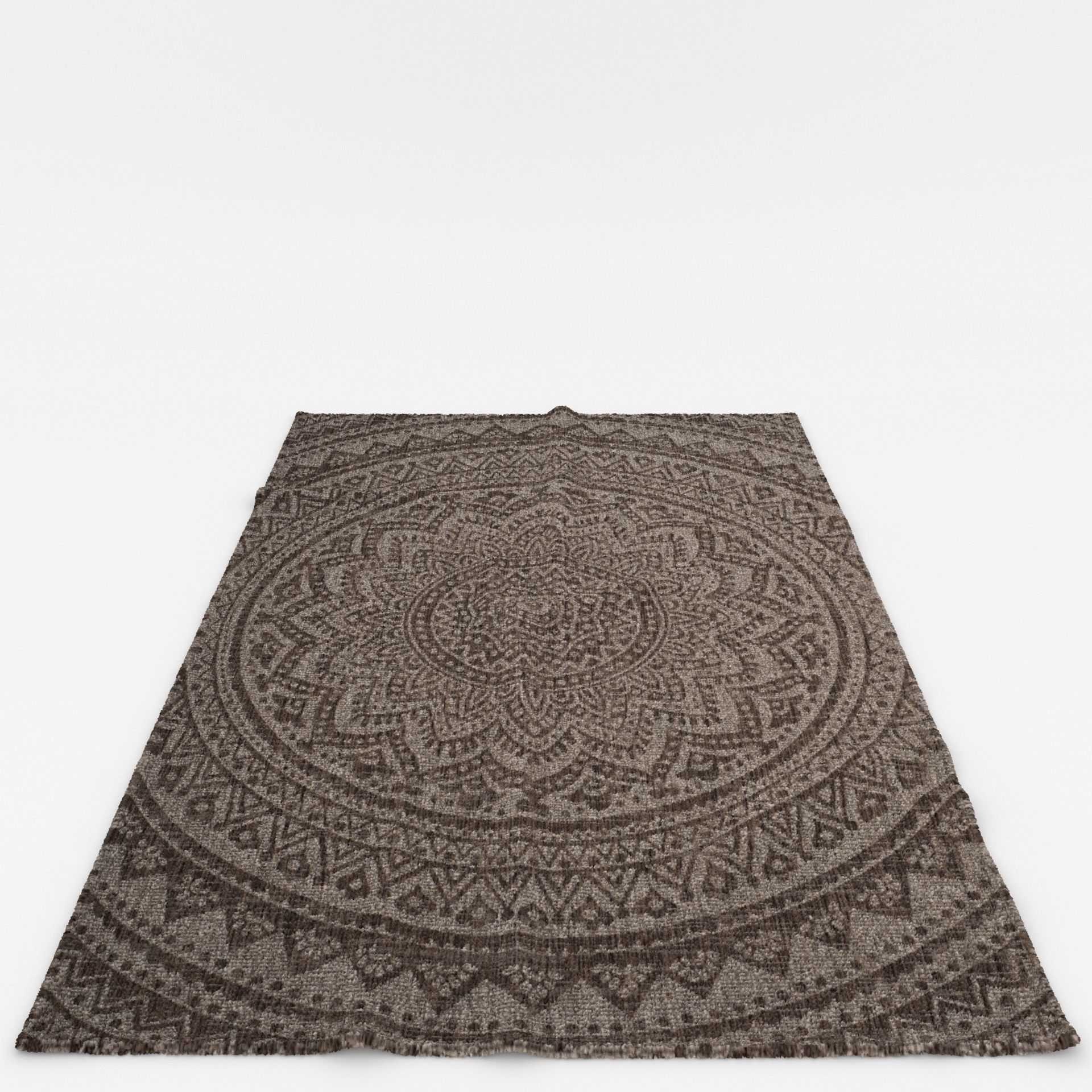 Rugs No 672 Low-poly 3D model_7