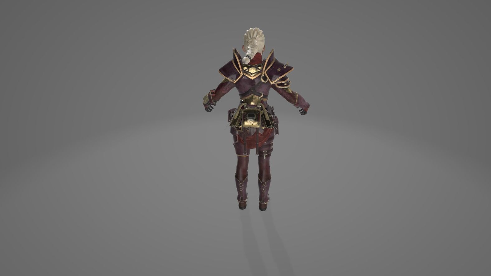 Apex Legends Wraith high quality skin model 3D model_4