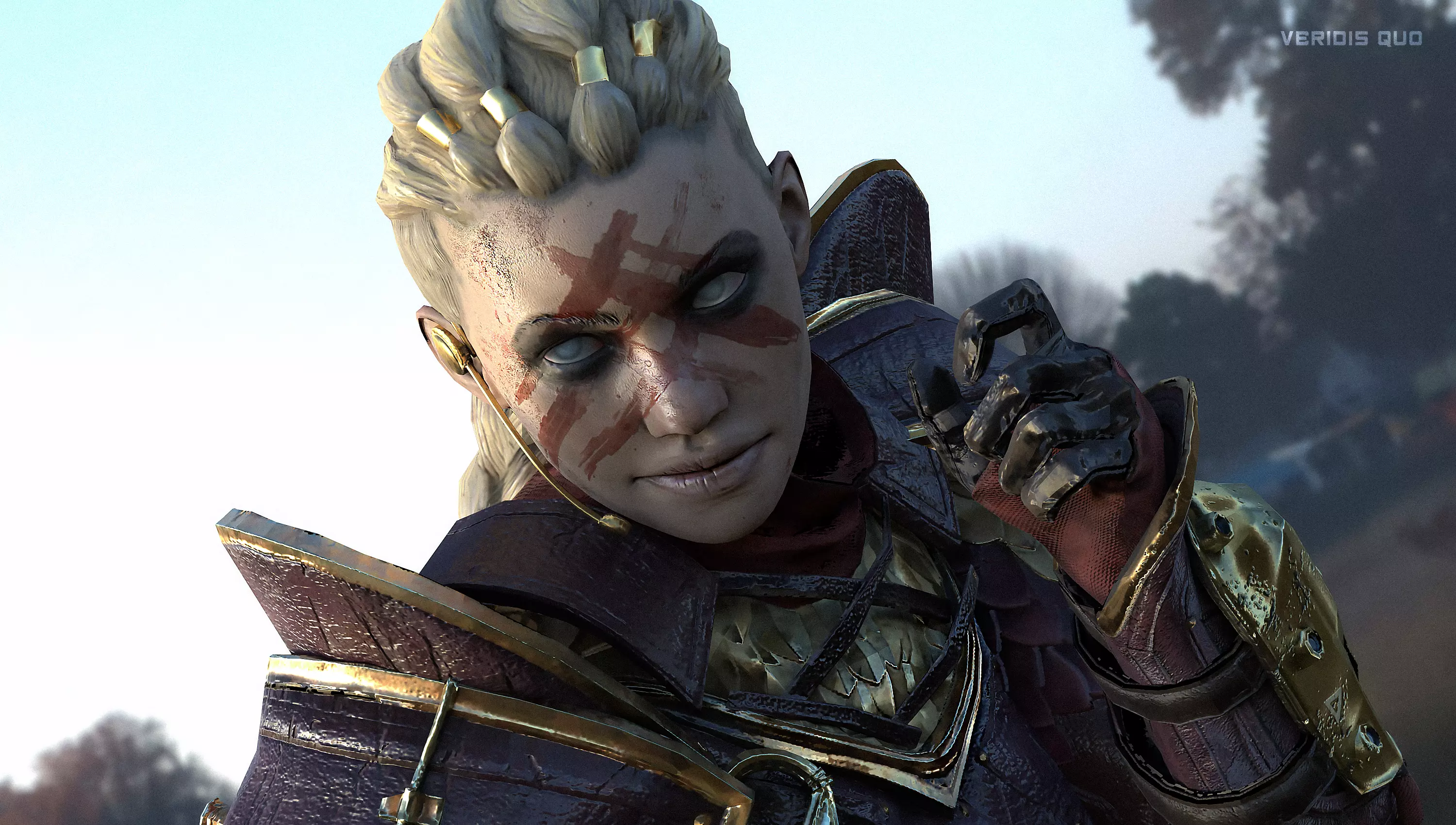 Apex Legends Wraith high quality skin model 3D model_0