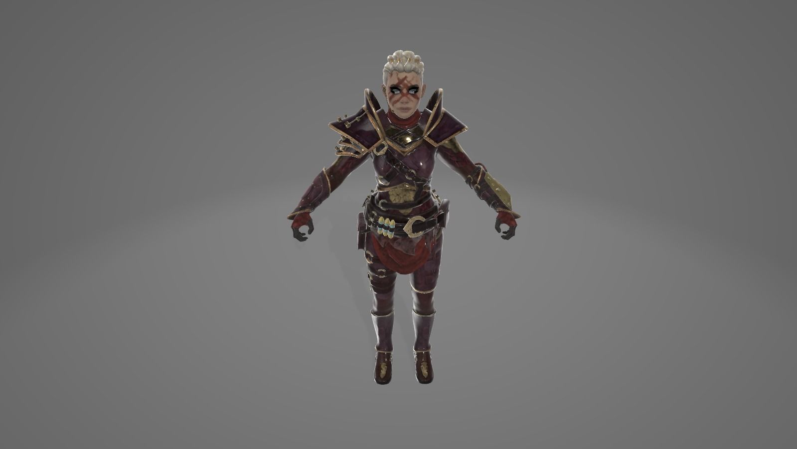 Apex Legends Wraith high quality skin model 3D model_2