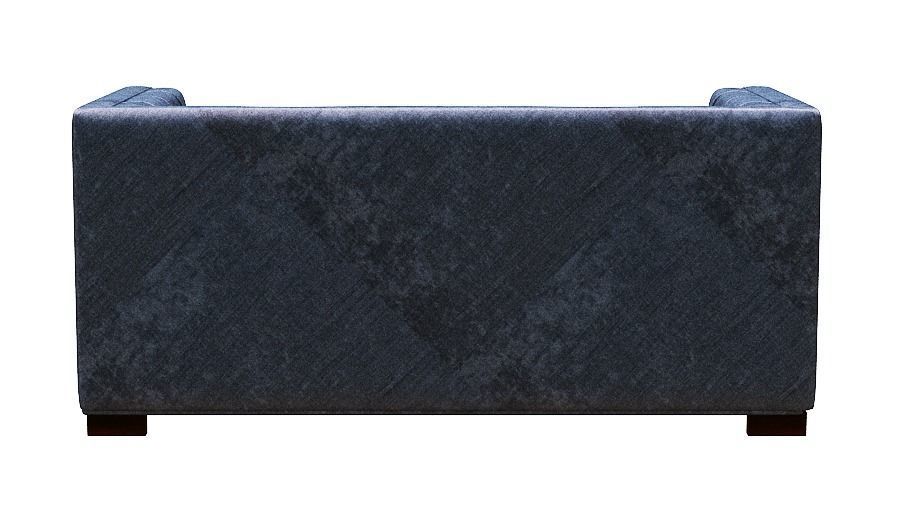 Sofa double seater Low-poly 3D model_5