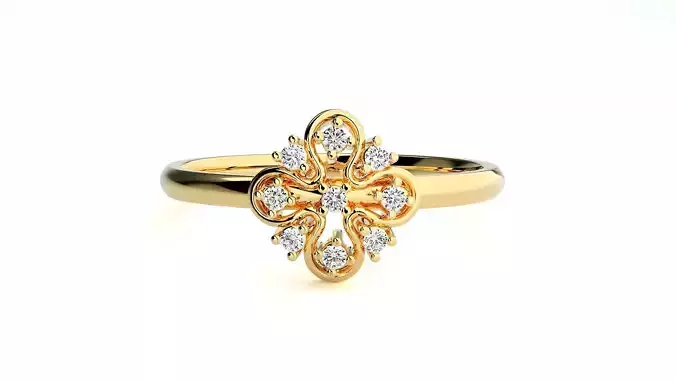 Women ring 3D print model