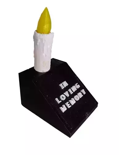 MEMORIAL LIGHT NON-DENOMINATIONAL 3D print model