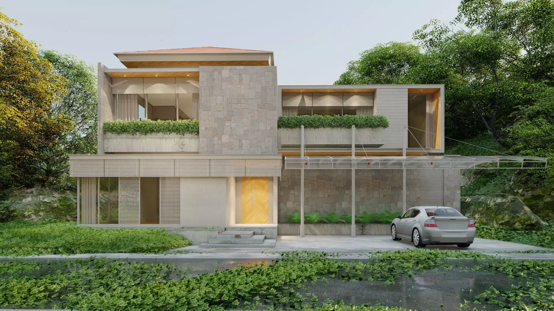 Housing  visual 3d model with lumion 10 3D model_0
