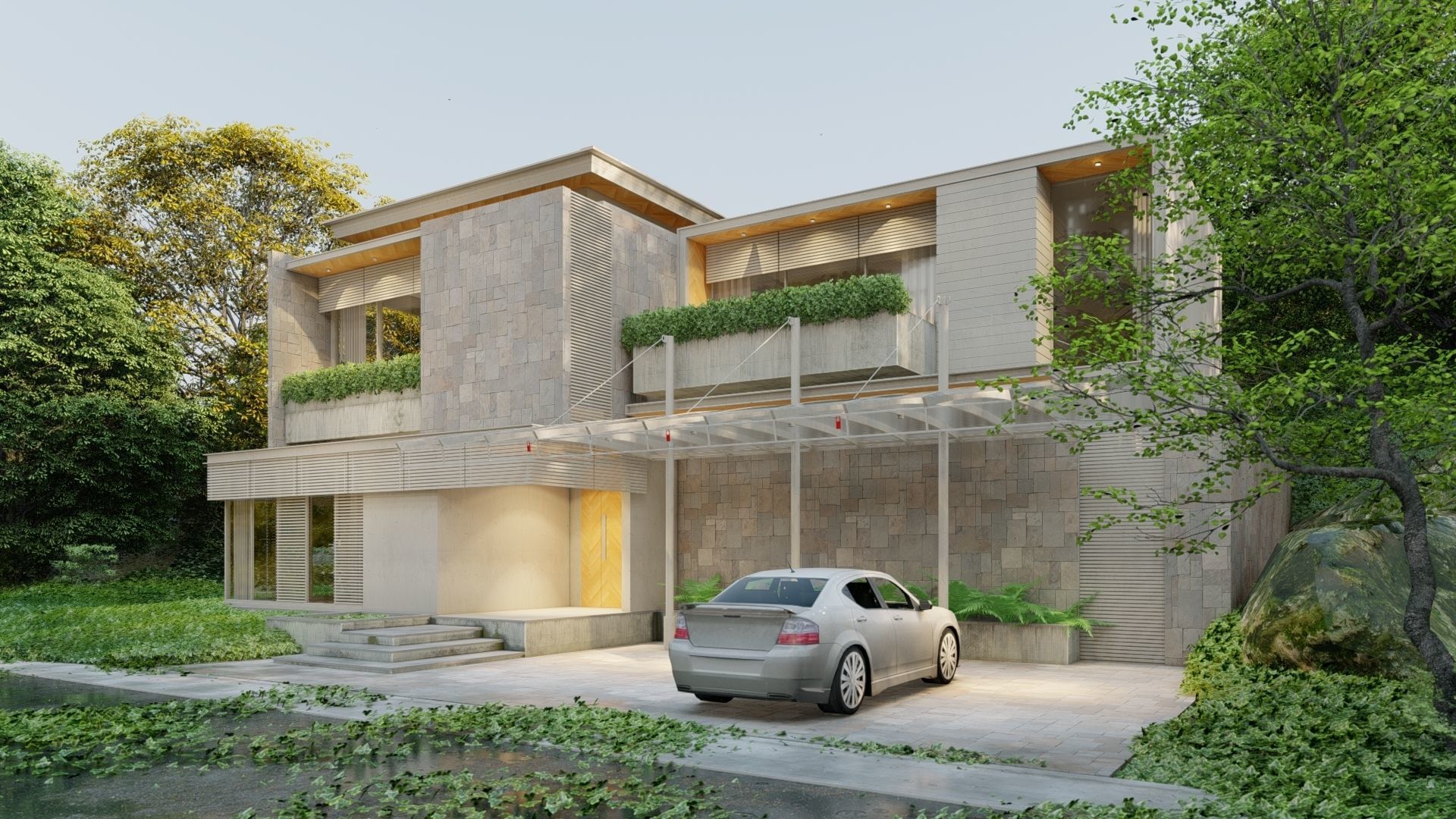 Housing  visual 3d model with lumion 10 3D model_2