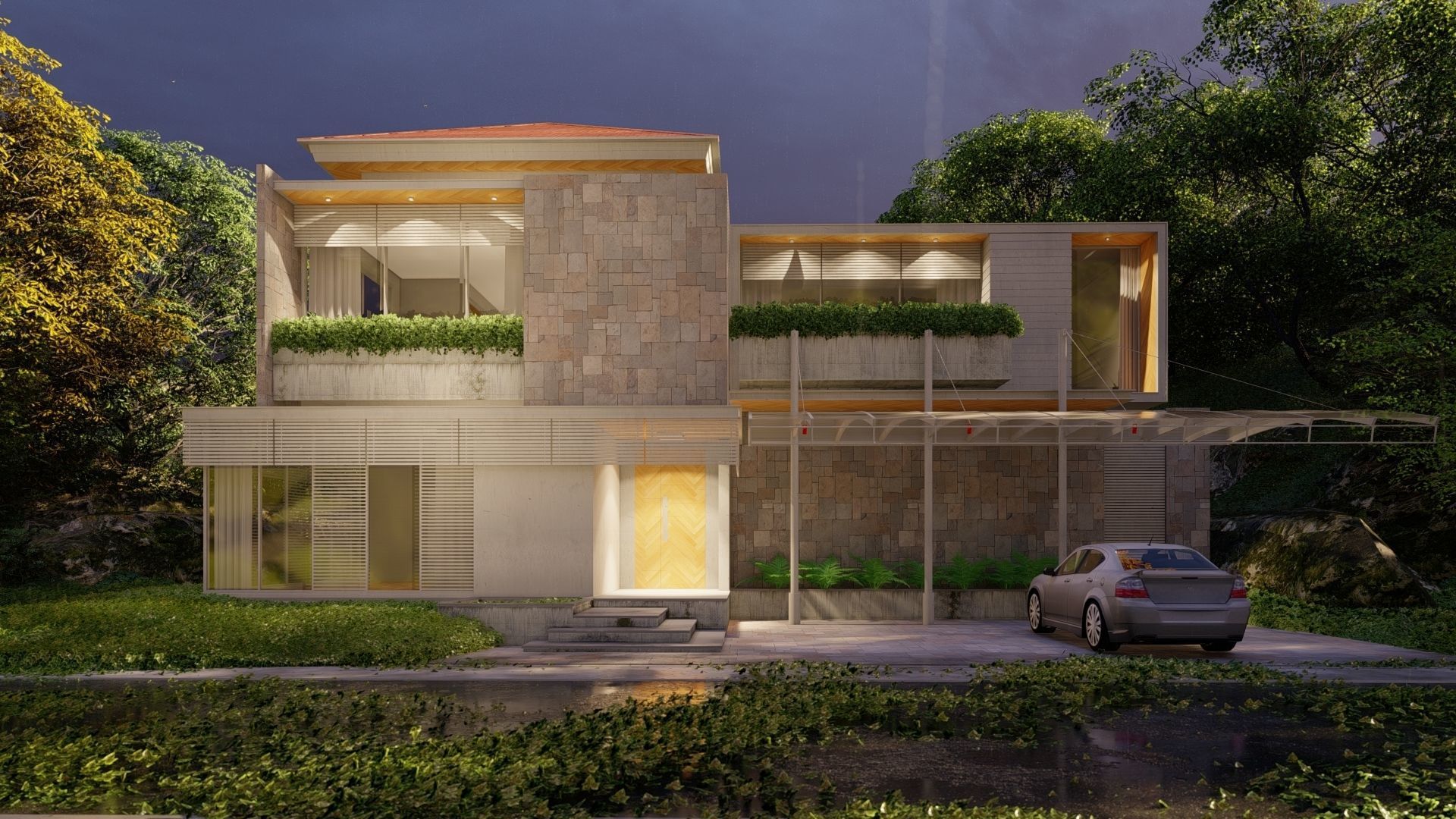 Housing  visual 3d model with lumion 10 3D model_1