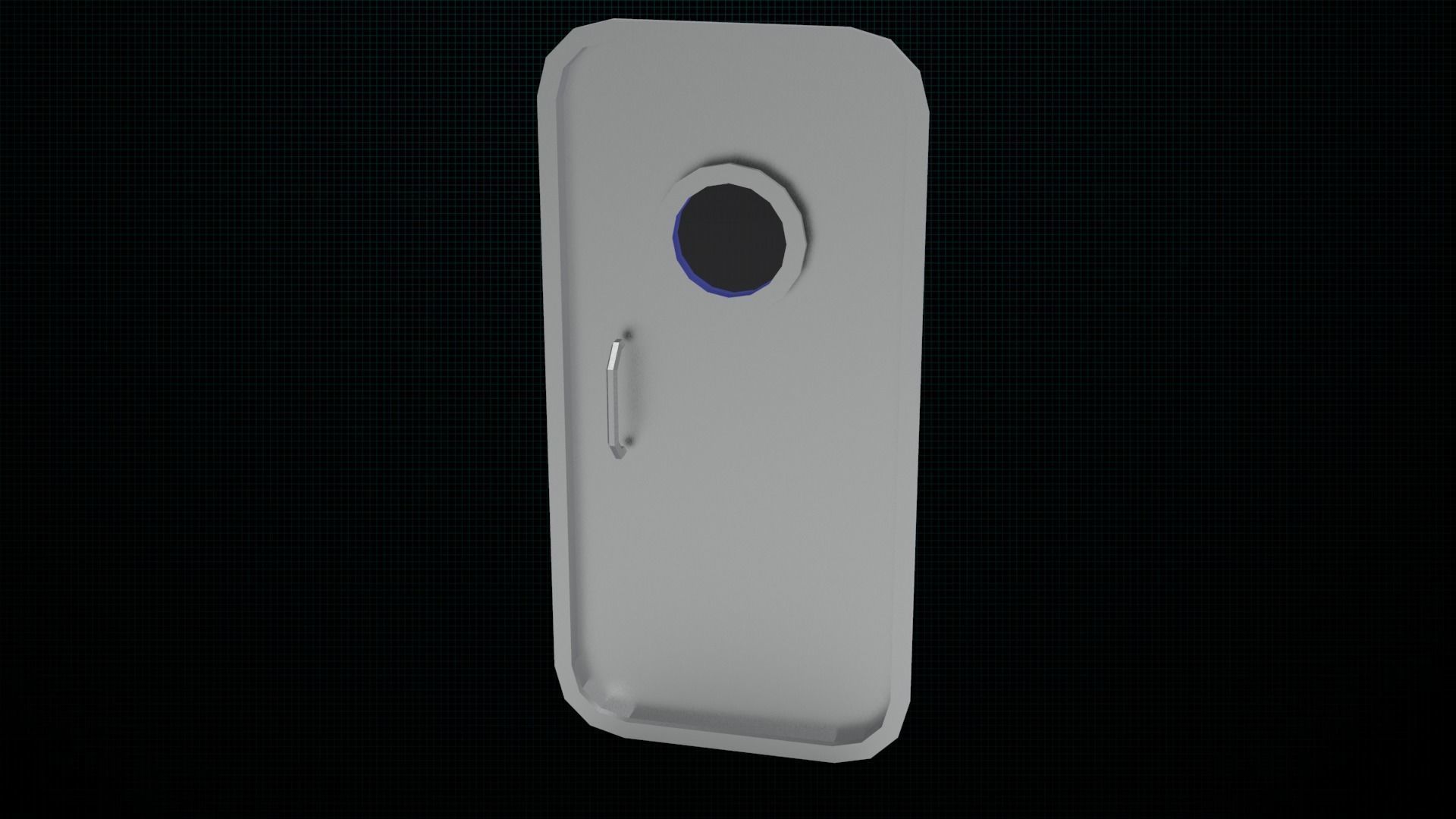 Ship door 3D print model_5