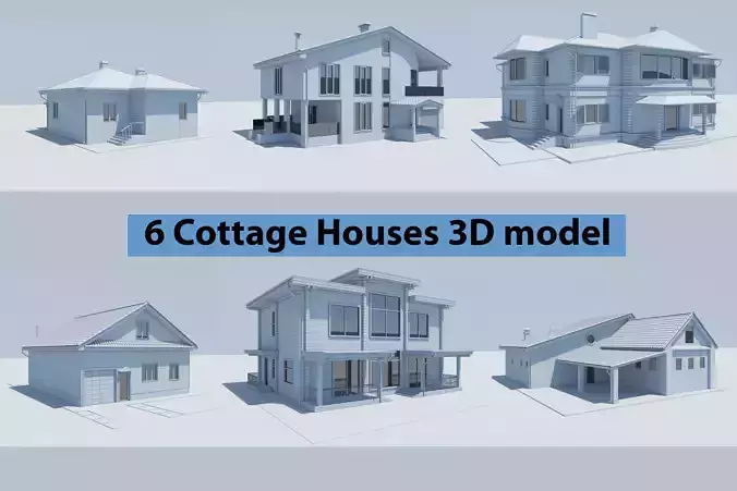  Cottage Houses  Collection 