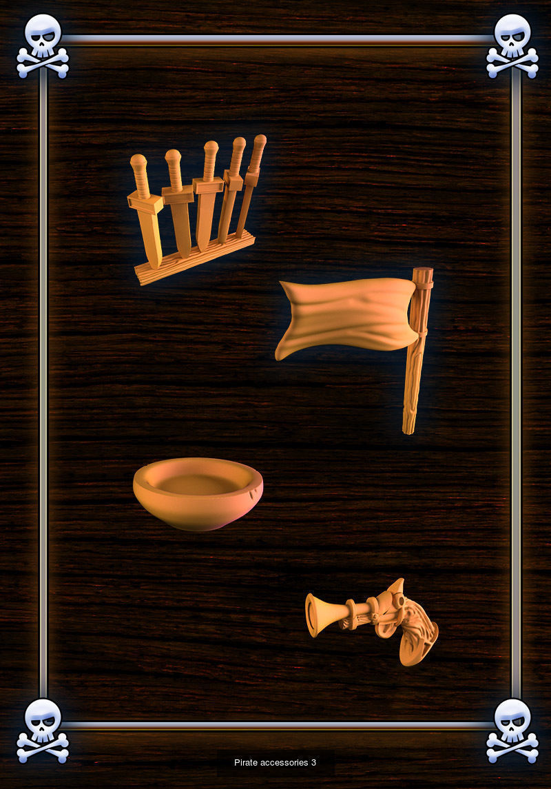 Pirate tavern 3D Model Collection_7