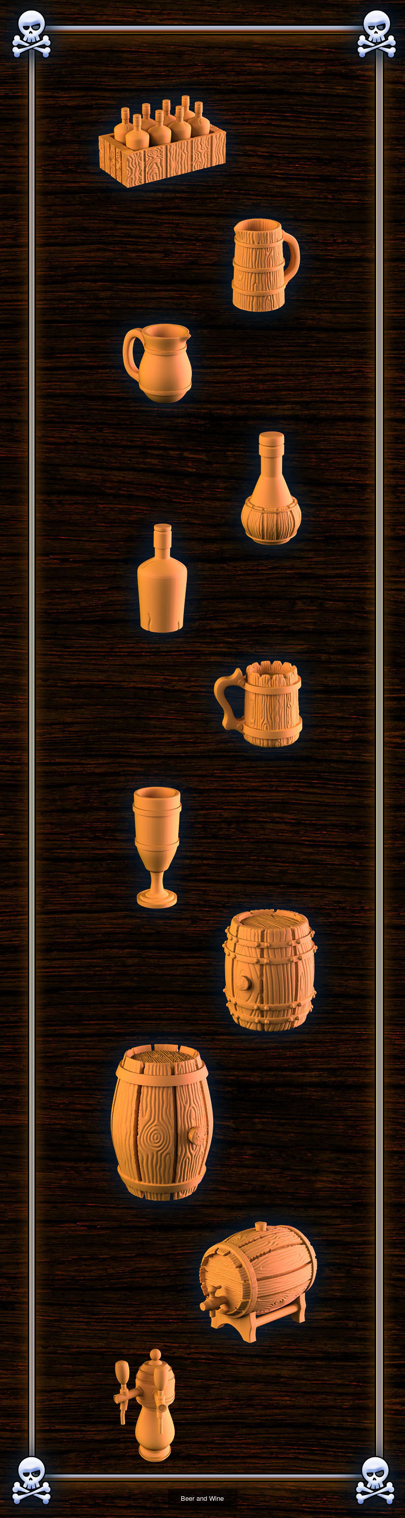 Pirate tavern 3D Model Collection_12