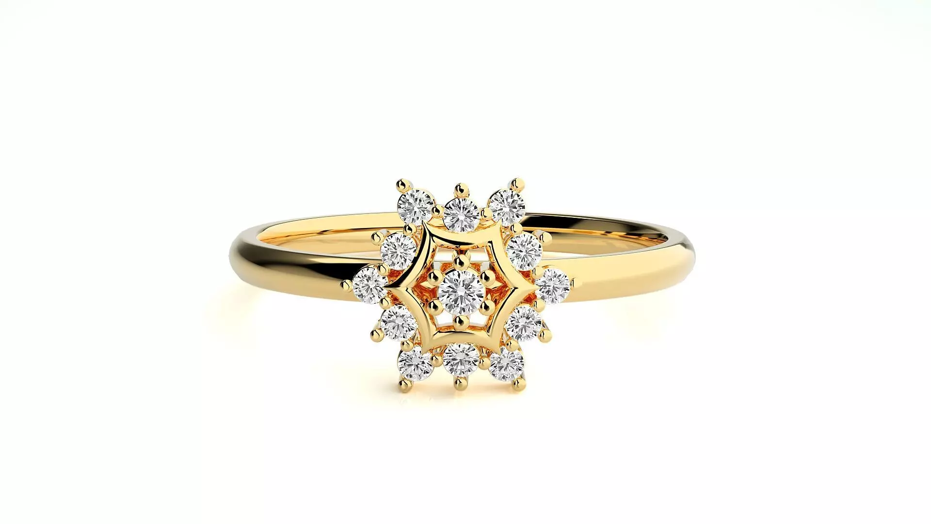 Women ring 3D print model_0