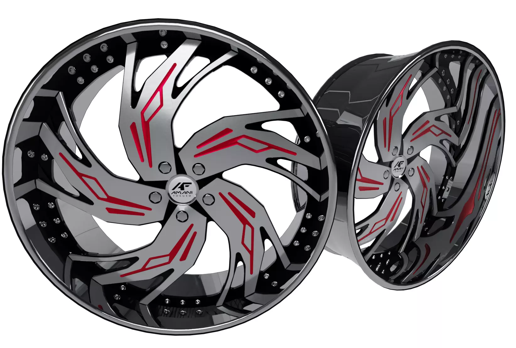 Amani Forged Bocca Low-poly 3D model_0