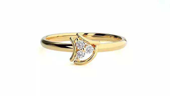 Women ring 3D print model