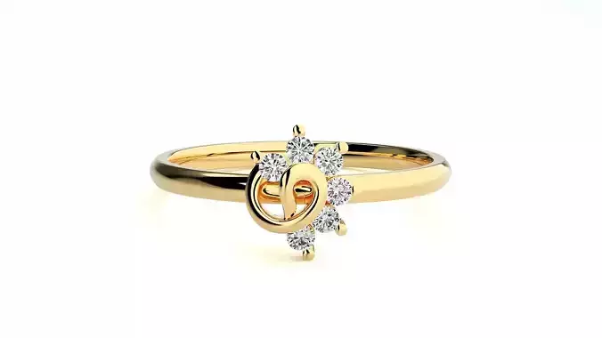 Women ring 3D print model