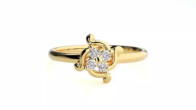 Women ring 3D print model