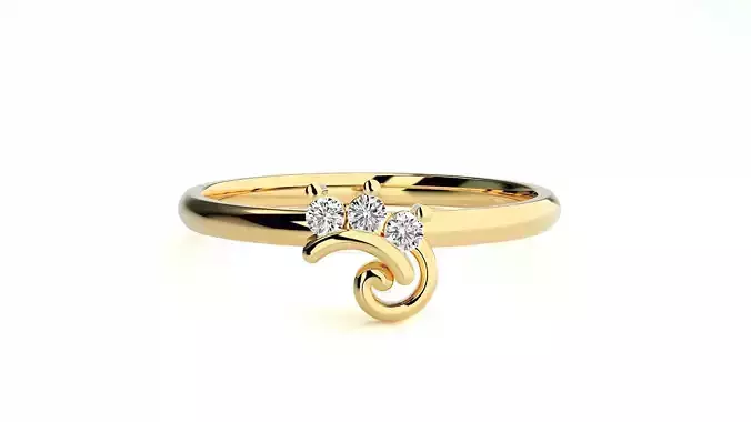 Women ring 3D print model