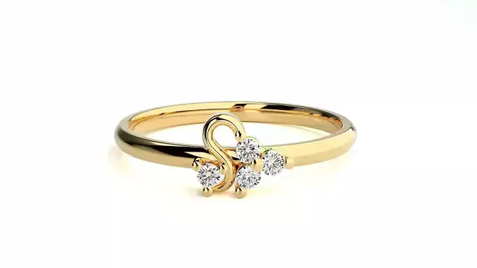 Women ring 3D print model