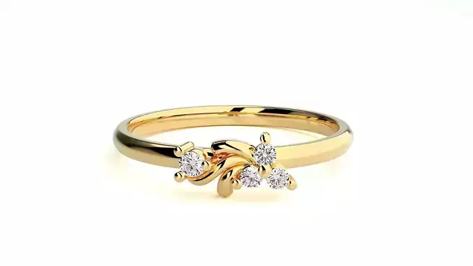 Women ring 3D print model