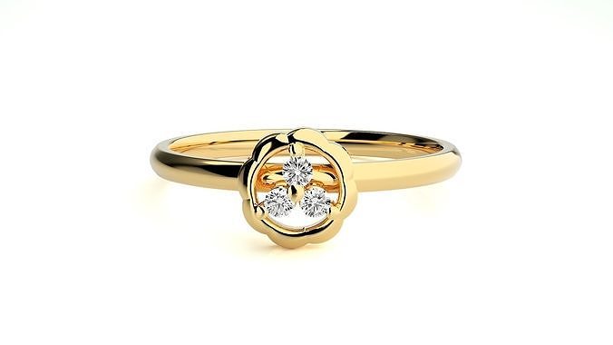 Women ring 3D print model