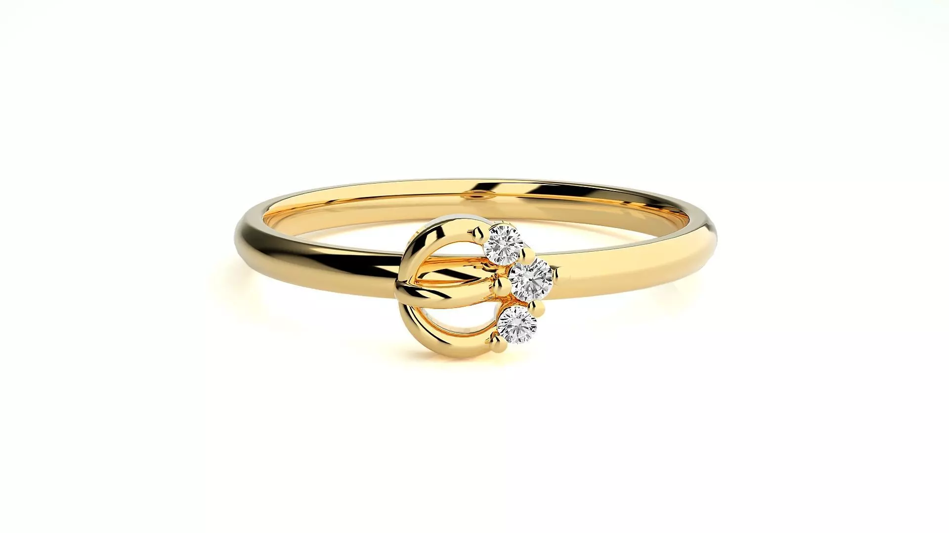 Women ring 3D print model_0