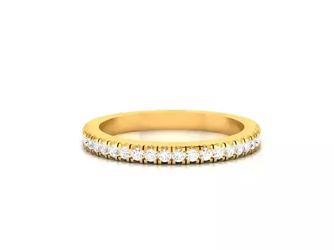 Solitaire Engagement Ring 3D print model