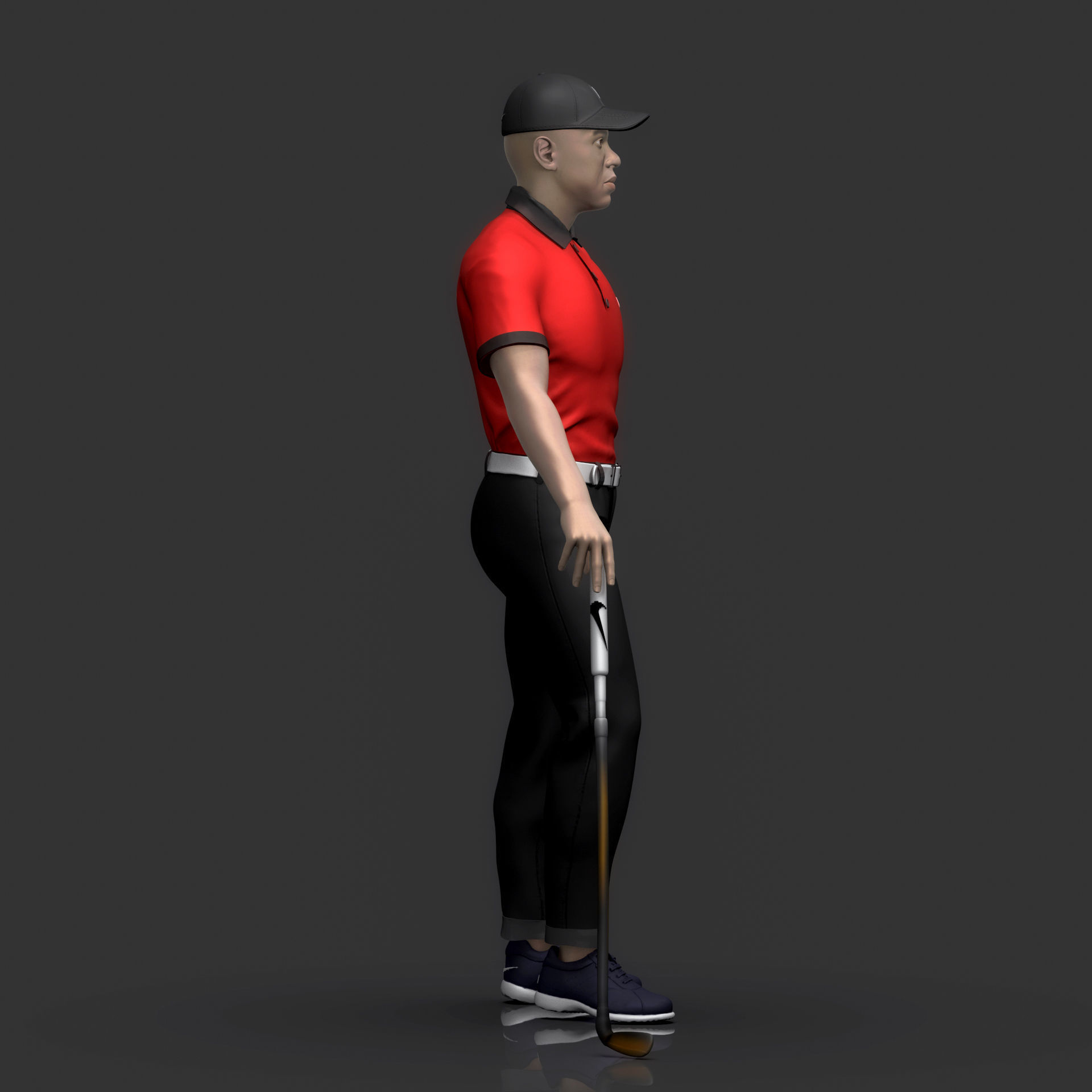  Tiger Wood 3D Printable 2 3D print model_8