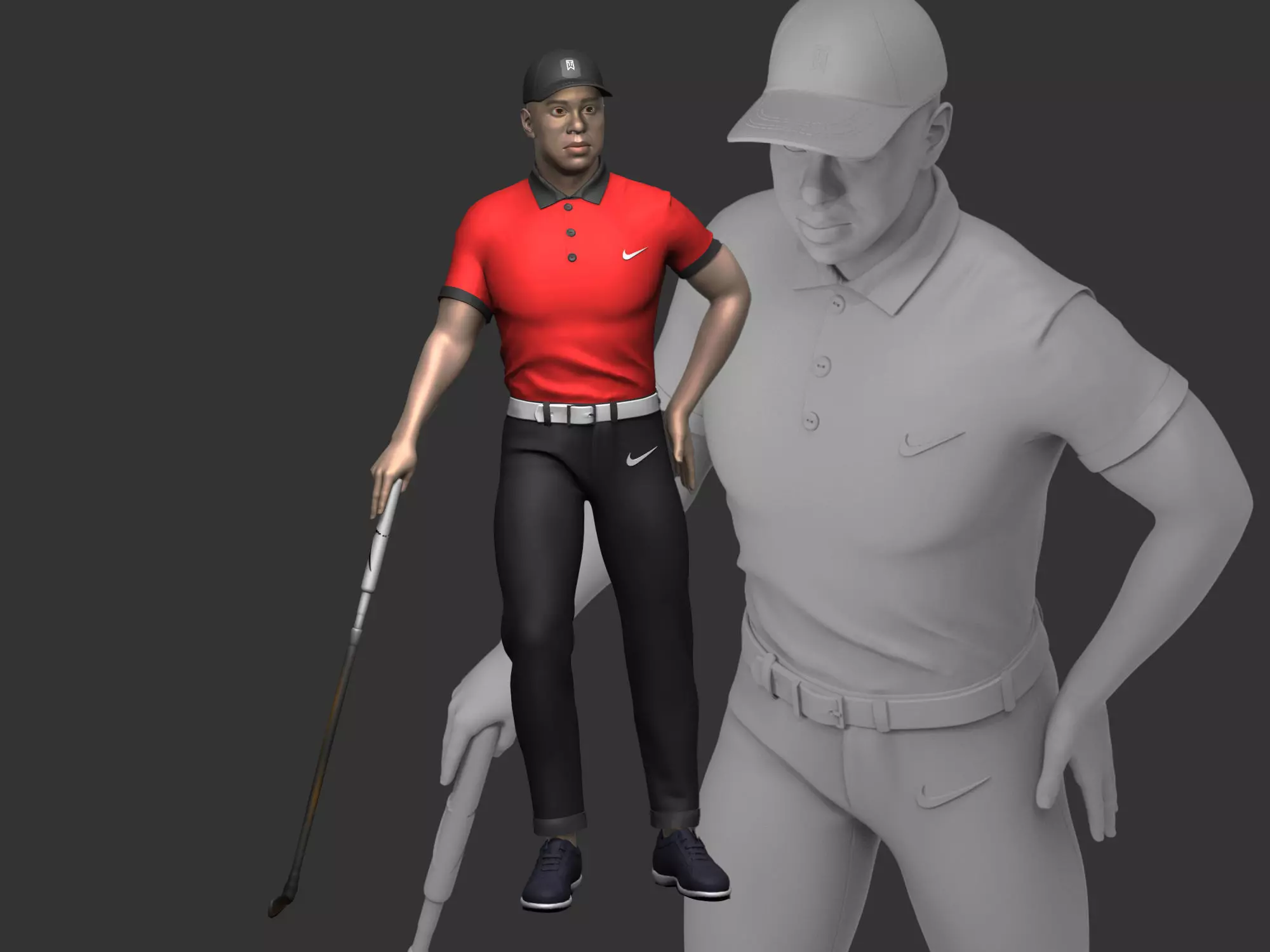 Tiger Wood 3D Printable 2 3D print model_0