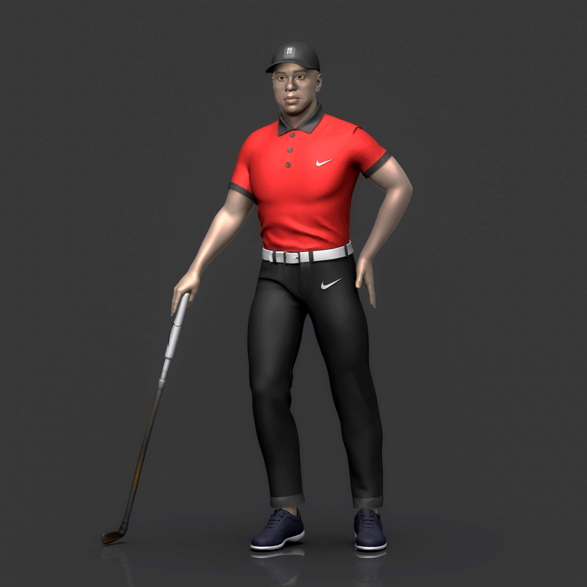  Tiger Wood 3D Printable 2 3D print model_4