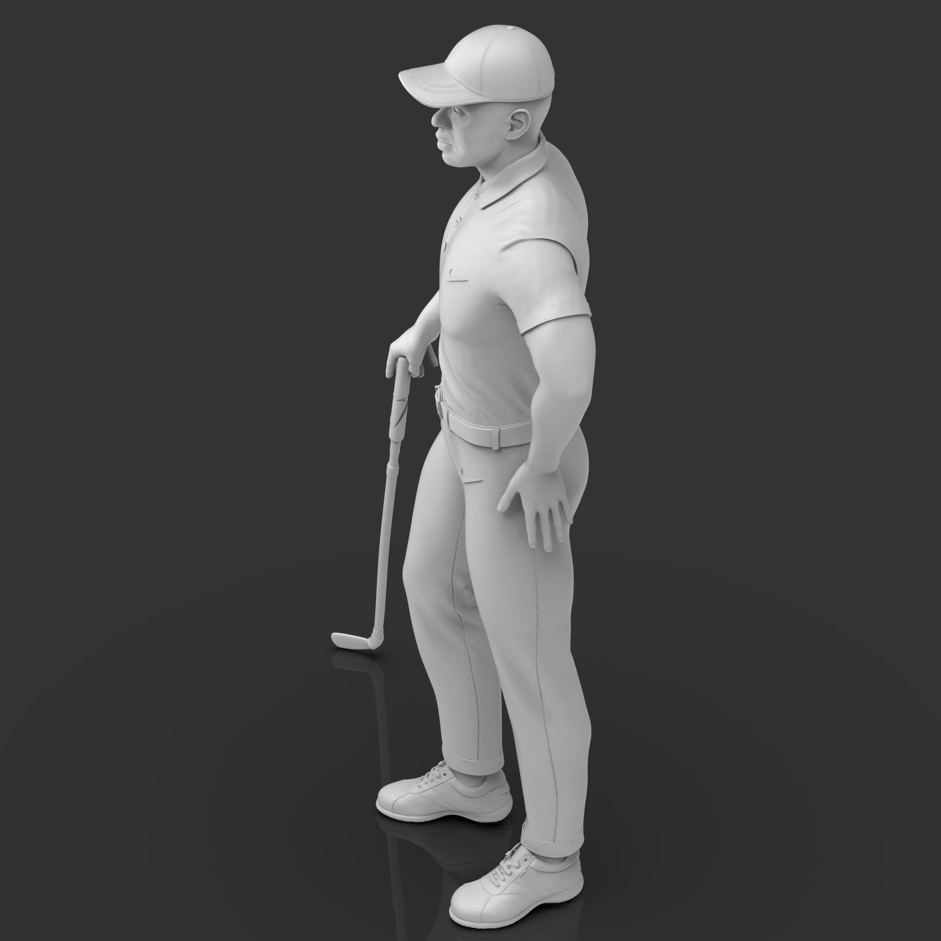  Tiger Wood 3D Printable 2 3D print model_27