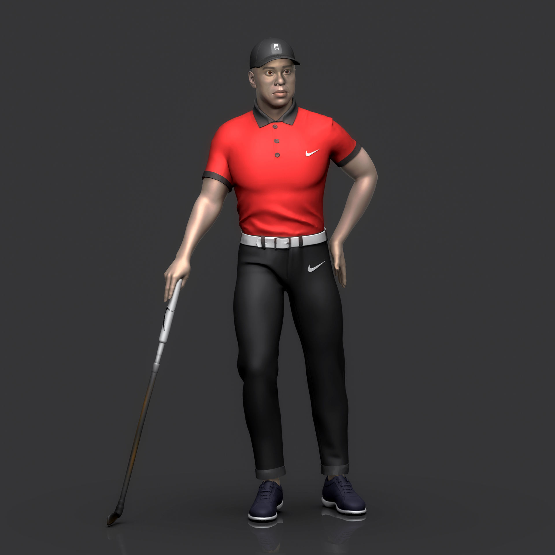  Tiger Wood 3D Printable 2 3D print model_1