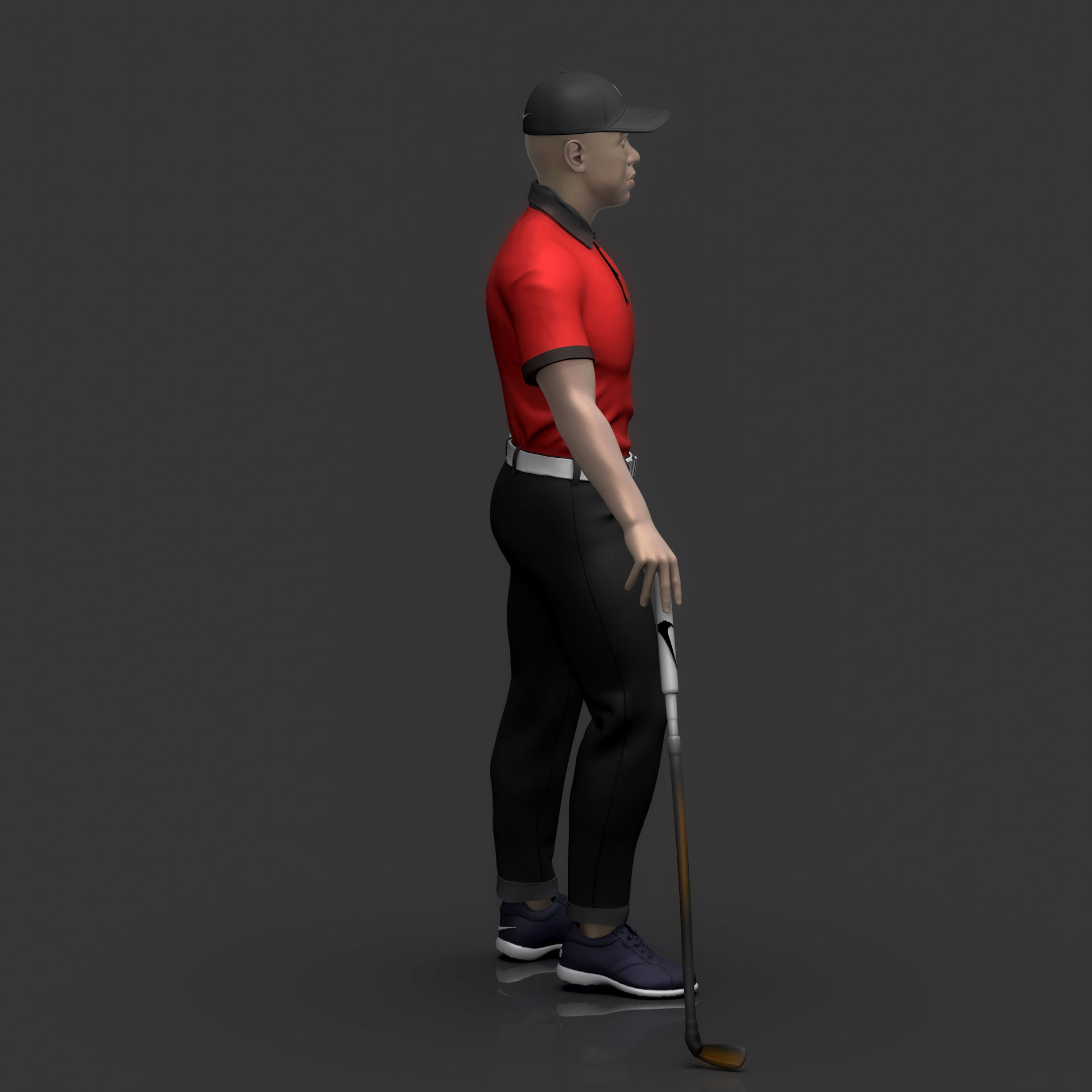  Tiger Wood 3D Printable 2 3D print model_7