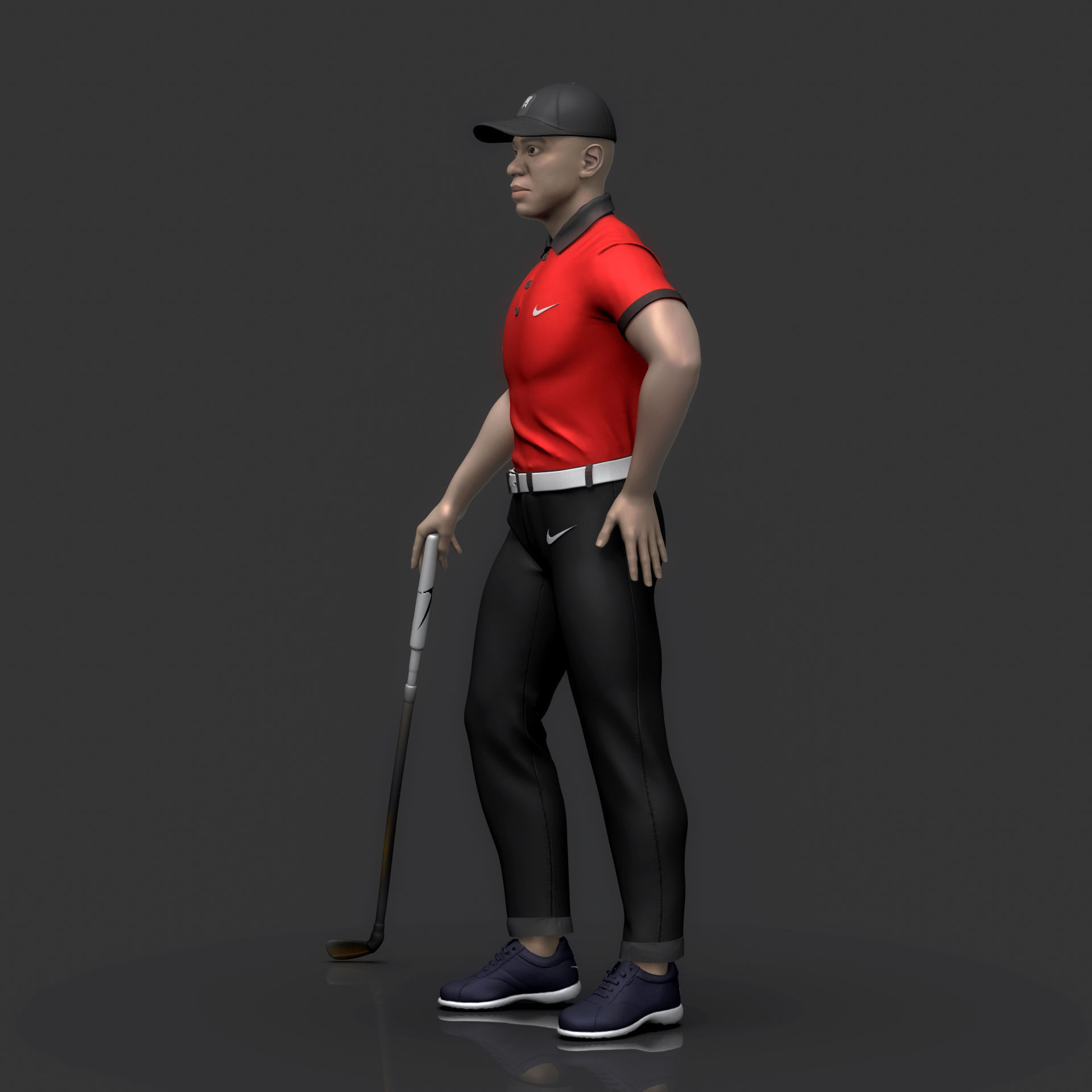  Tiger Wood 3D Printable 2 3D print model_5