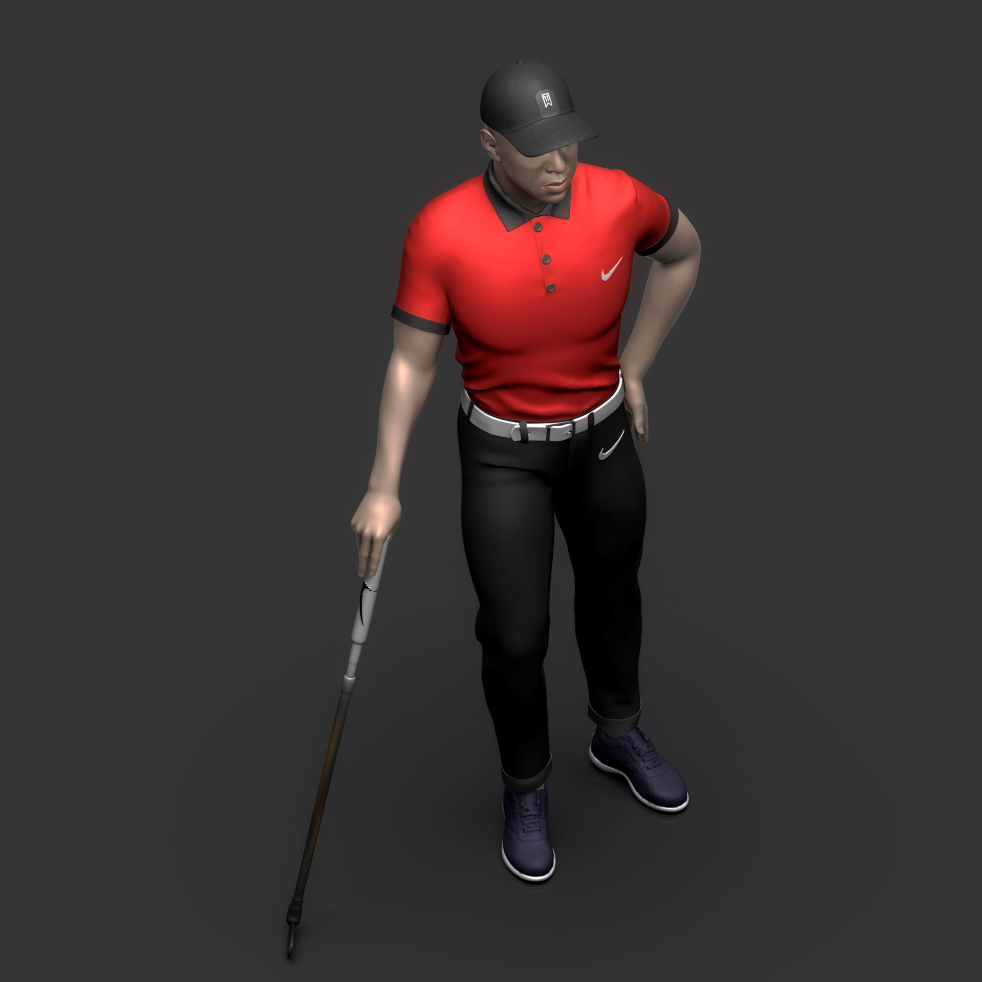  Tiger Wood 3D Printable 2 3D print model_12