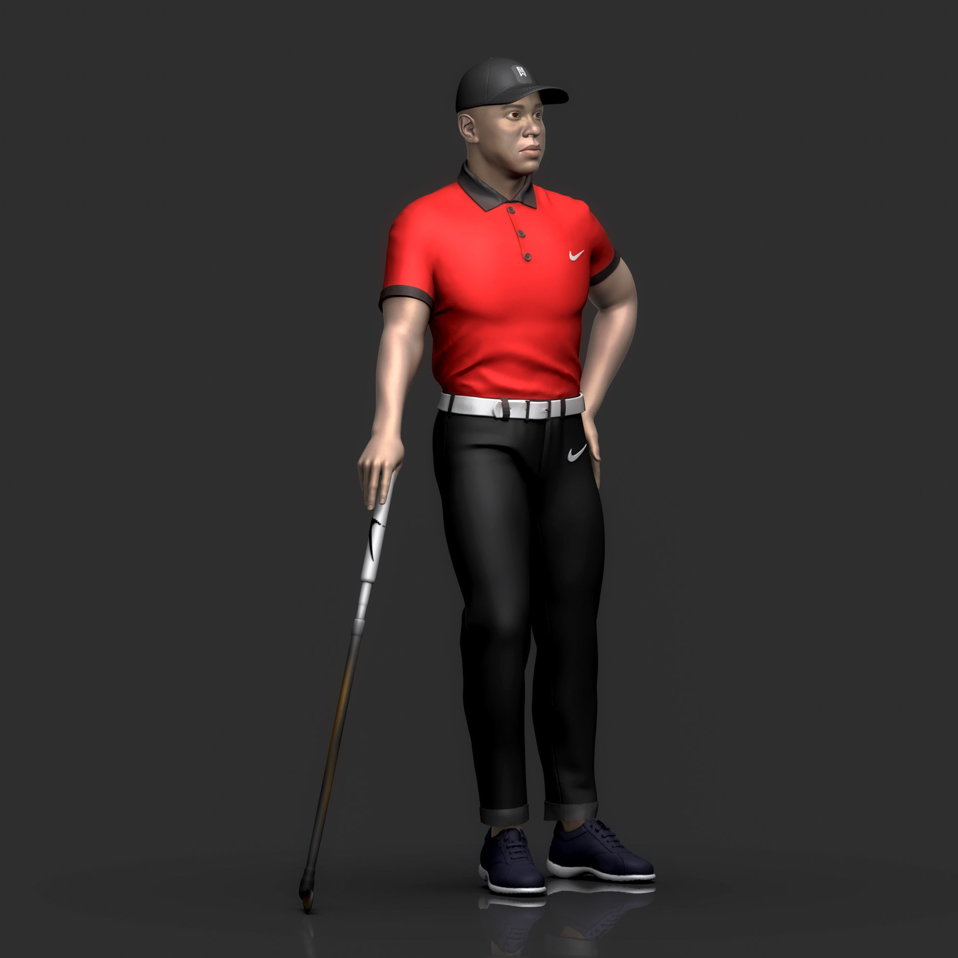  Tiger Wood 3D Printable 2 3D print model_9