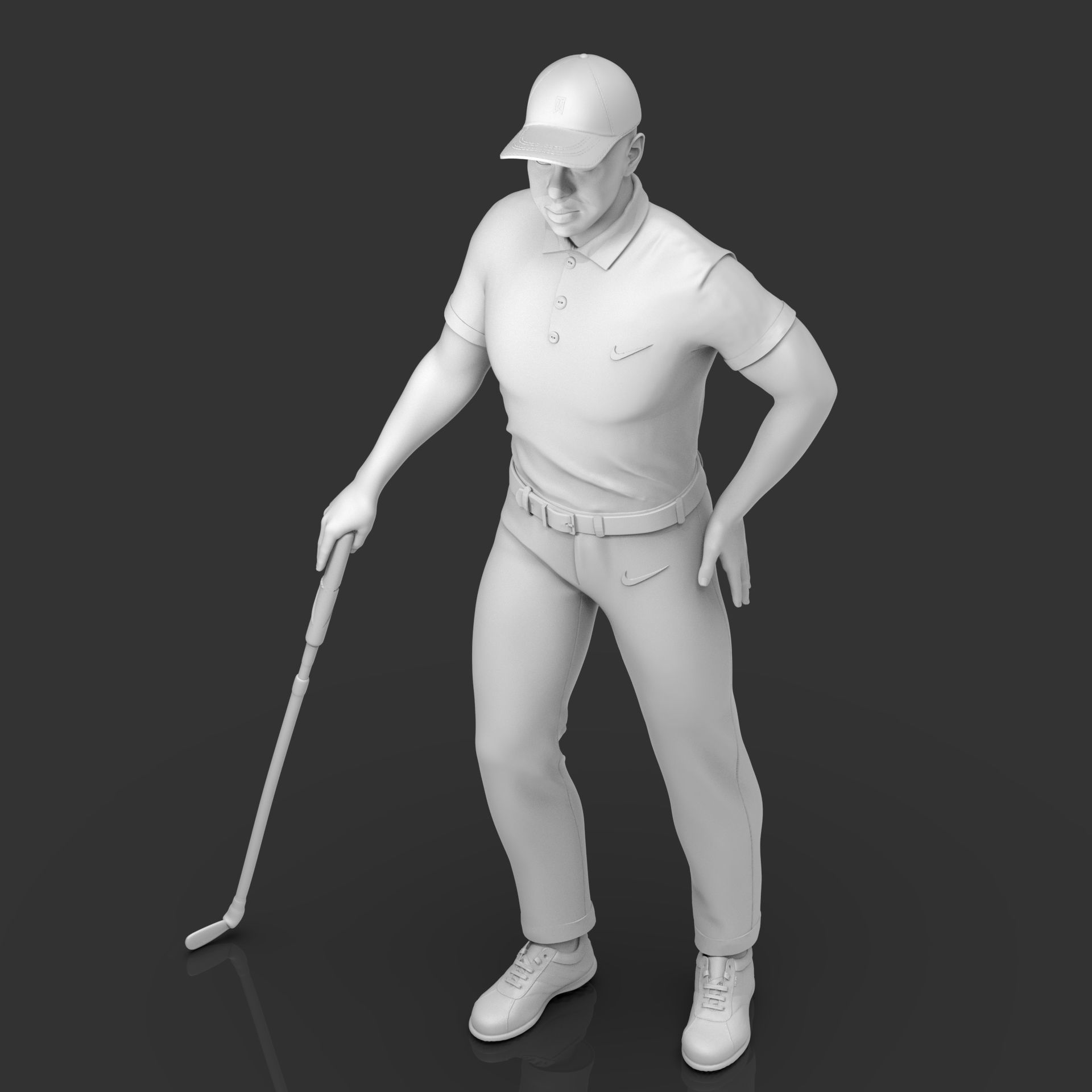 Tiger Wood 3D Printable 2 3D print model_26