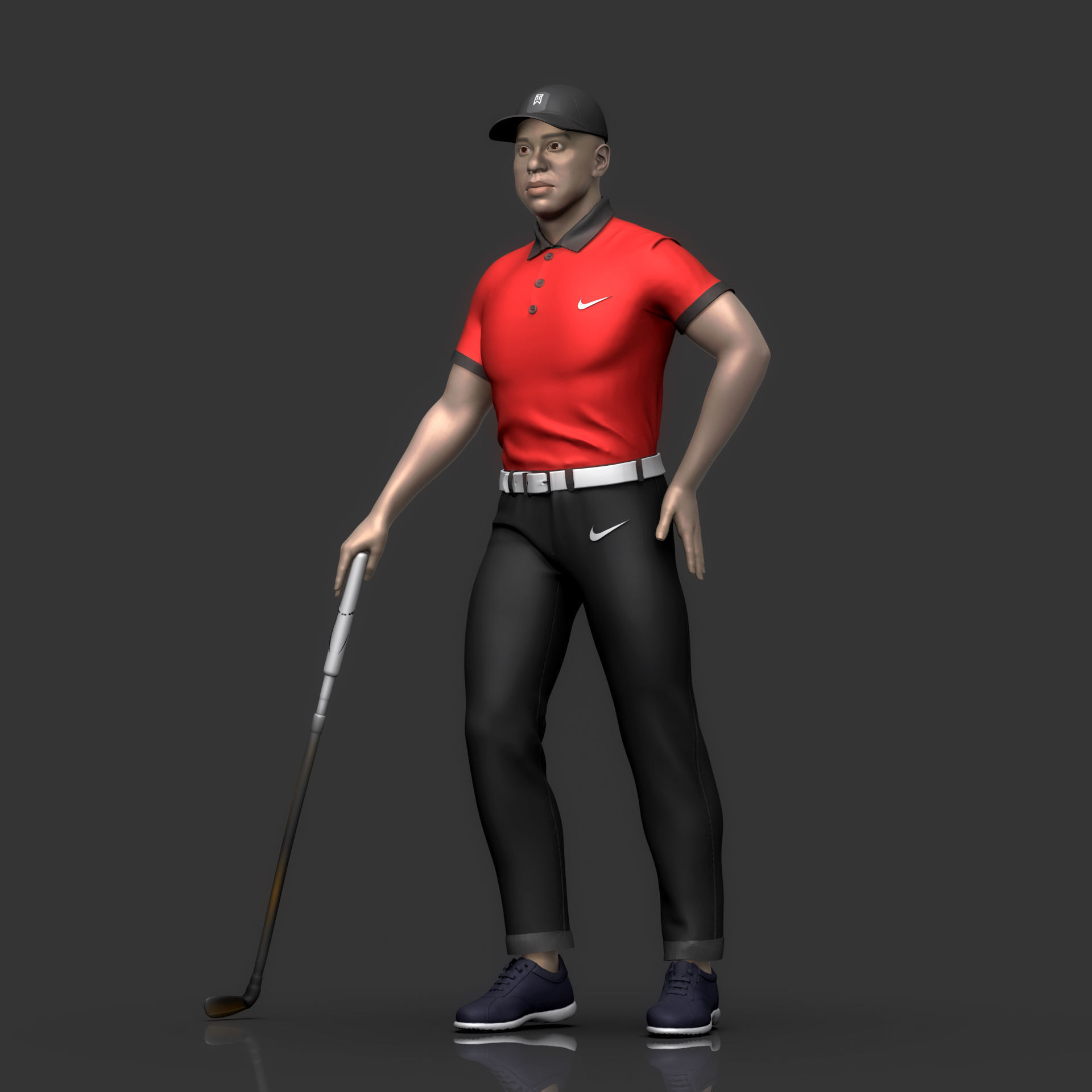  Tiger Wood 3D Printable 2 3D print model_10