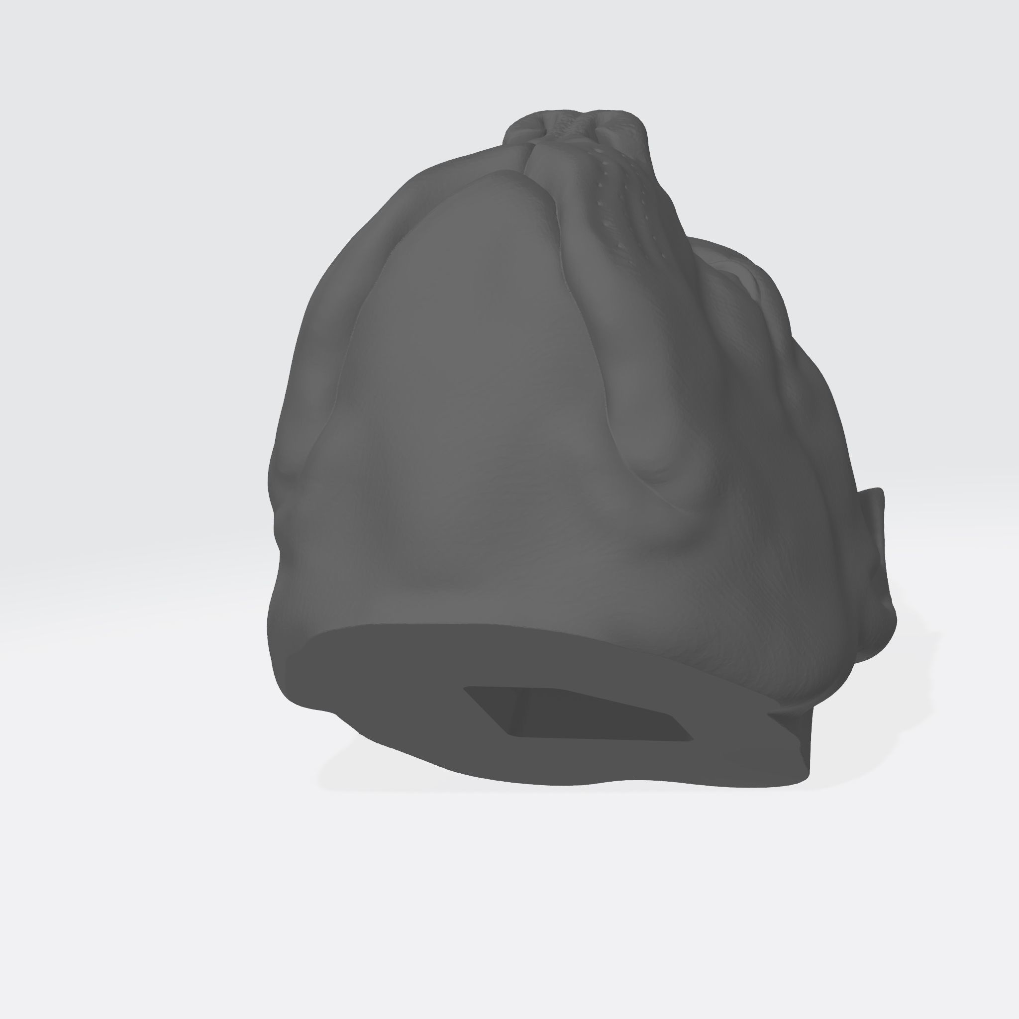 PITBULL 3D PRINT MODEL dog head 3D print model_26