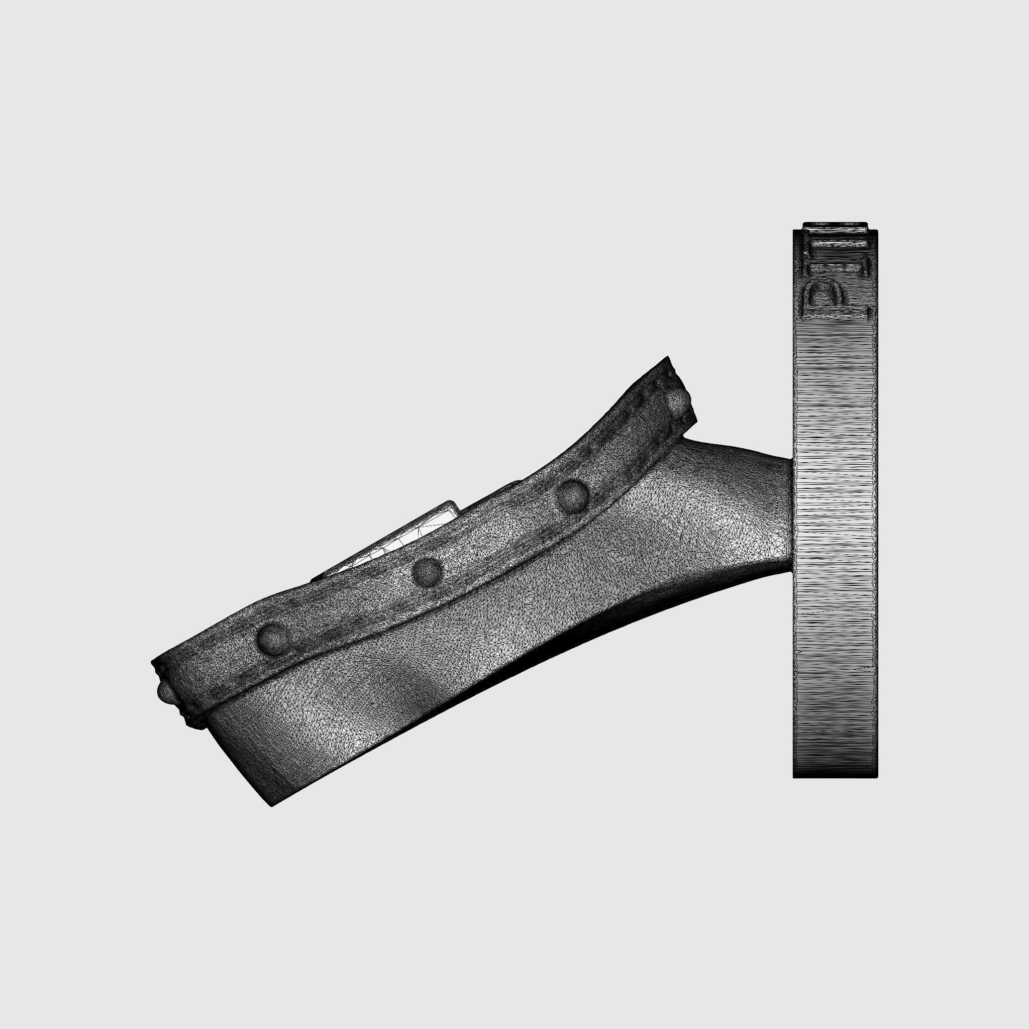 PITBULL 3D PRINT MODEL dog head 3D print model_23