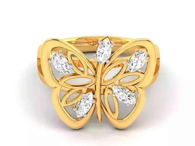 Solitaire Engagement Wedding Women Ring