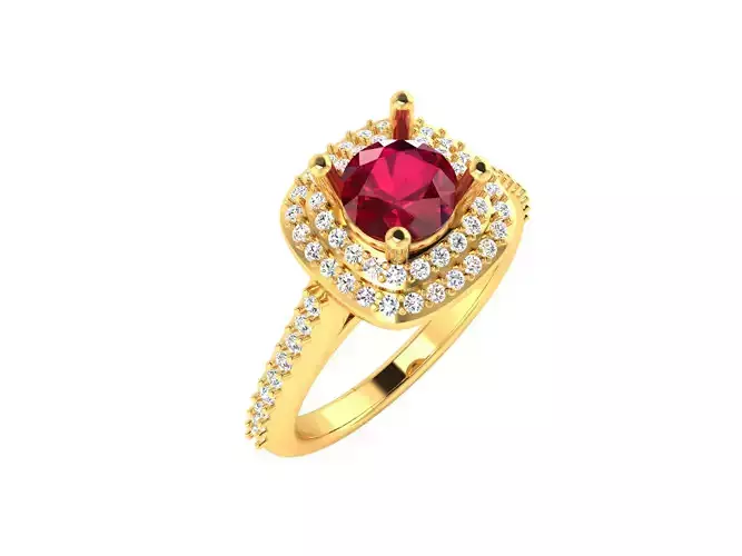 Solitaire Engagement Wedding Women Ring