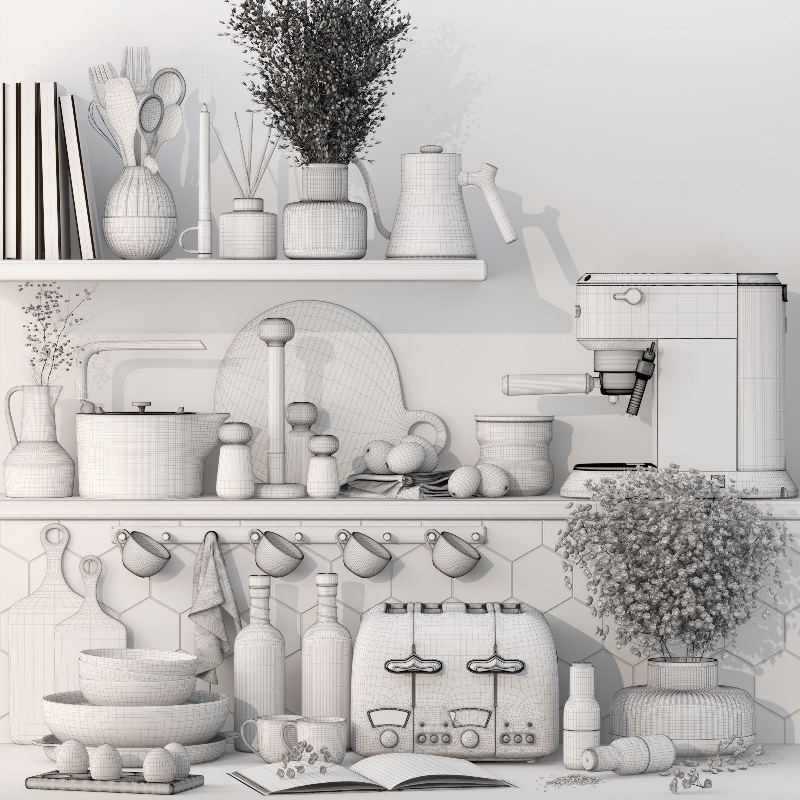 Kitchen Accessories-09 3D model_5