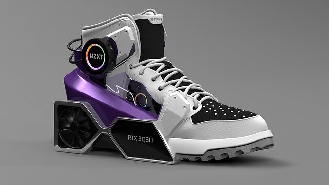 Jordan Tech Shoes S1 3D model
