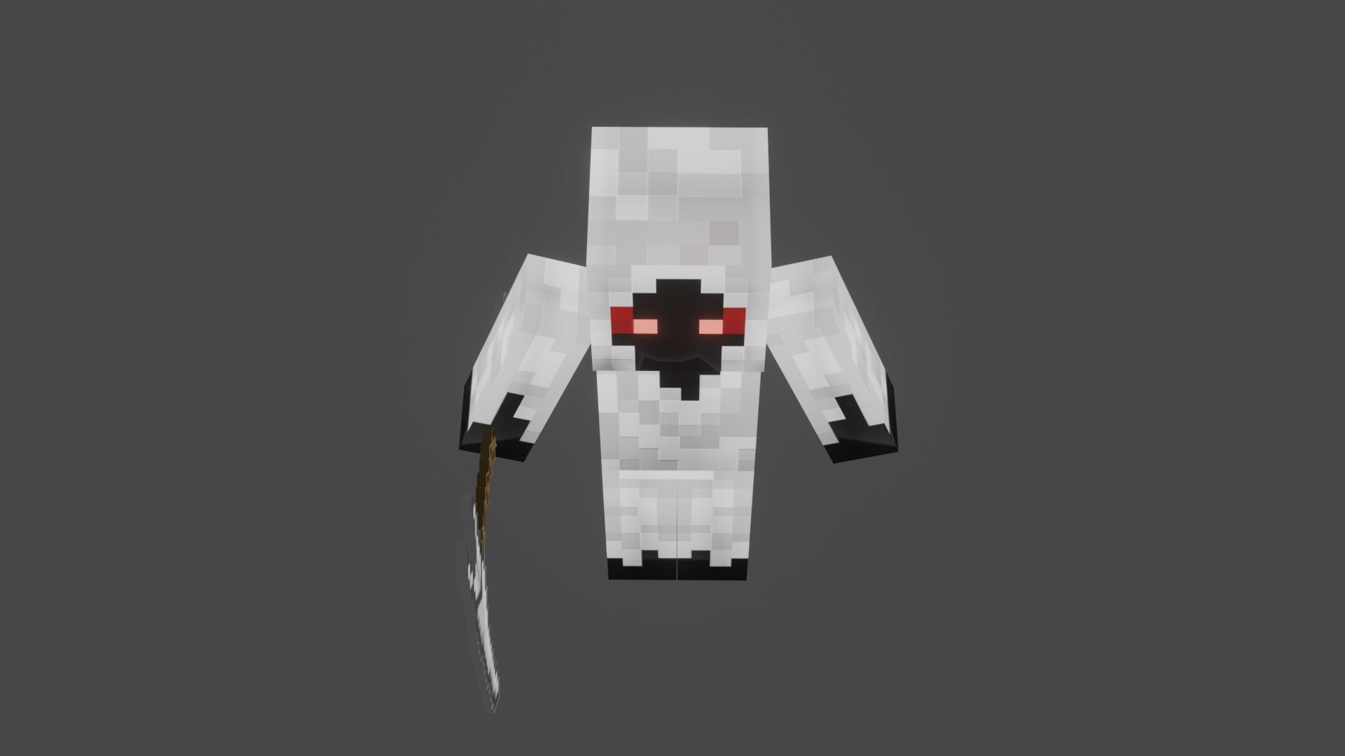 MINECRAFT ENTITY 303 3D MODEL RIGGED ANIMATED Low-poly 3D model_19
