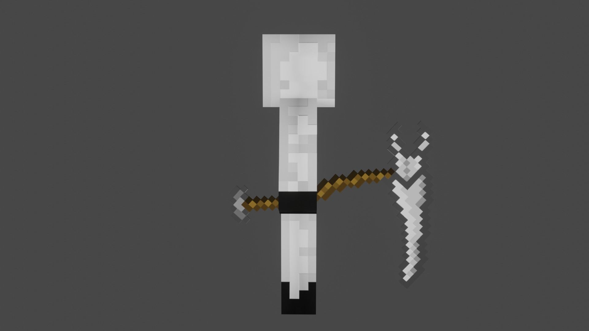 MINECRAFT ENTITY 303 3D MODEL RIGGED ANIMATED Low-poly 3D model_13