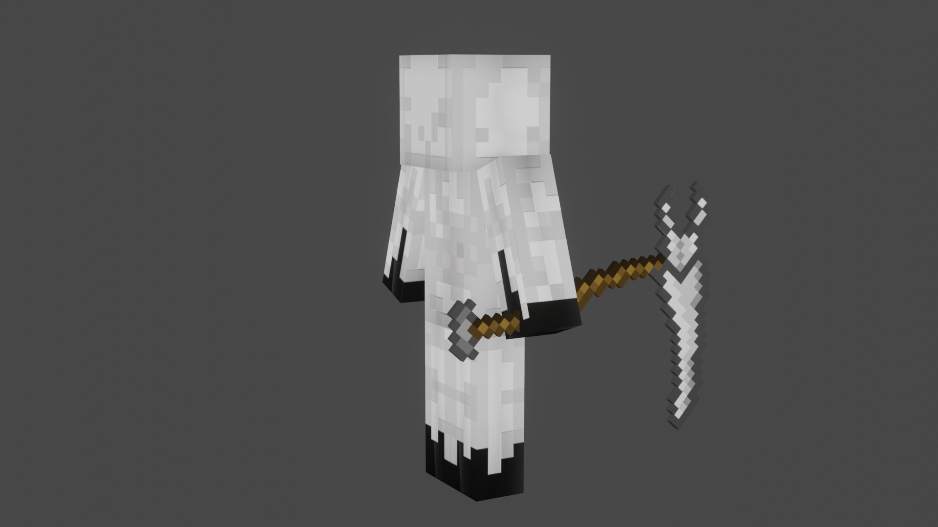 MINECRAFT ENTITY 303 3D MODEL RIGGED ANIMATED Low-poly 3D model_11