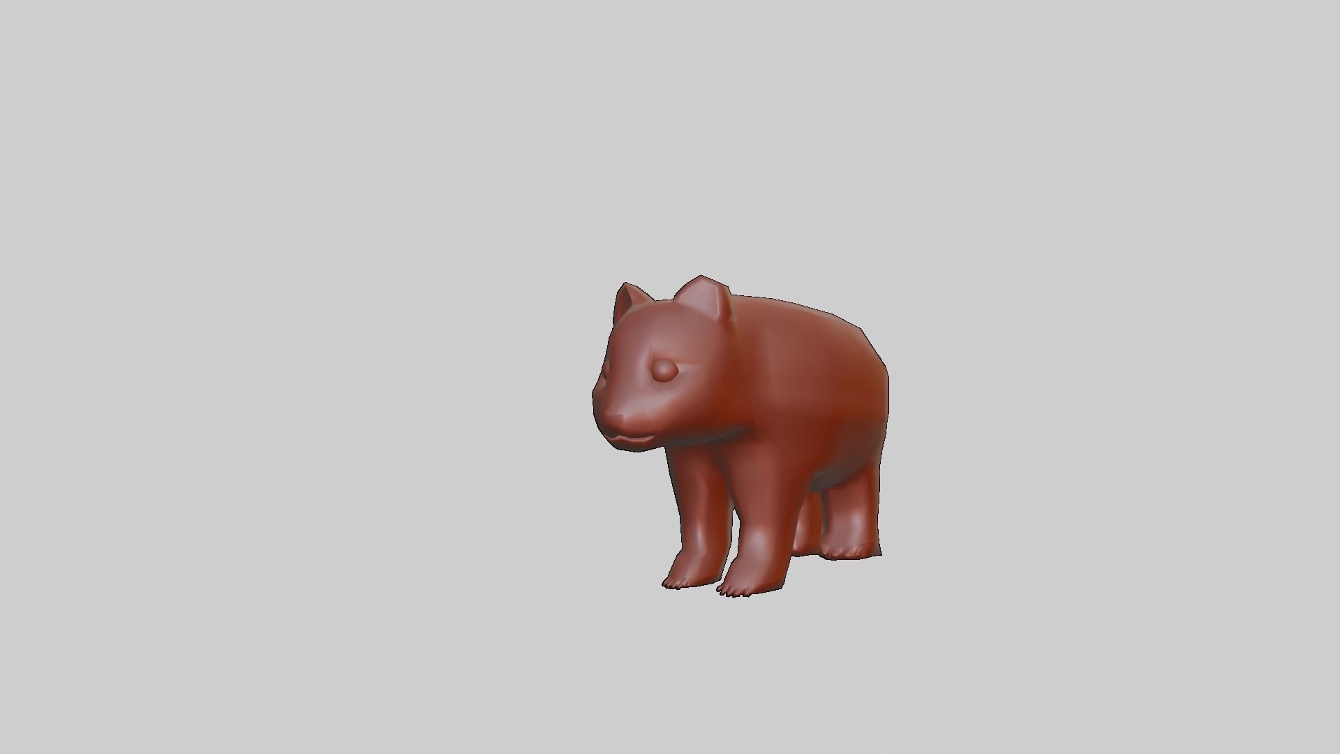Low-Poly Cartoon Panda - Rigged Low-poly 3D model_11