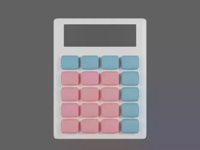 3D Pastel Calculator