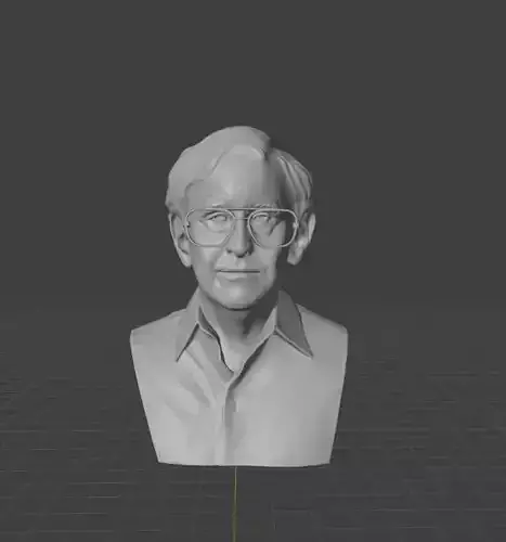 Noam Chomsky 3D print model